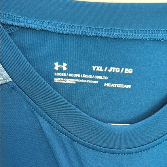 Under Armour Kids Long Sleeve Shirt - Blue - Picture 2 of 3